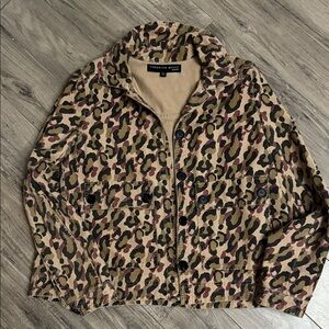 Veronica Beard Leopard Print Jacket